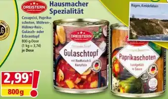 Norma DREISTERN Hausmacher Spezialität 800 g Dose Angebot