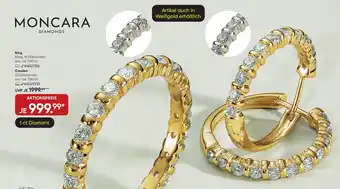 Galeria MONCARA DIAMONDS Creolen Angebot