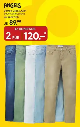 Galeria ANGELS Damen-Jeans „Cici" Angebot