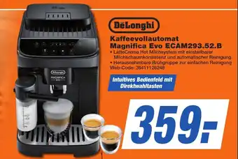 K+B Expert DeLonghi Kaffeevollautomat Magnifica Evo ECAM293.52.B Angebot