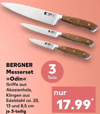 Kaufland BERGNER Messerset Odin 3 Teile Angebot