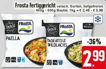 Edeka Frosta Fertiggericht 400-500 g Beutel Angebot