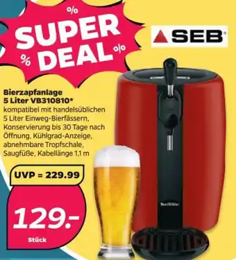 NETTO SEB Bierzapfanlage 5 Liter VB310810 Angebot