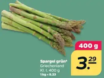 NETTO Spargel grün 400 g Angebot