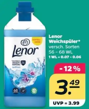 NETTO Lenor Weichspüler 56-68 WL Angebot