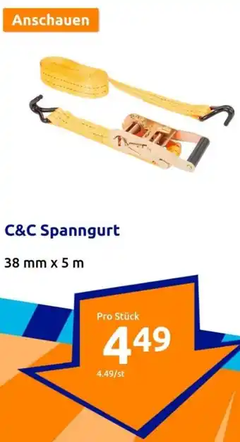 Action C&C Spanngurt Angebot