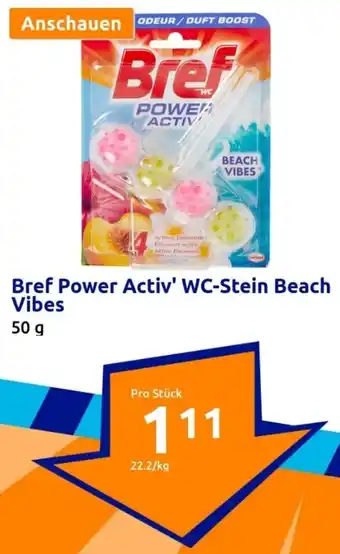 Action Bref Power Activ WC-Stein Beach Vibes 50 g Angebot