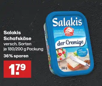 Handelshof Salakis Schafskäse je 180/200 g Packung Angebot