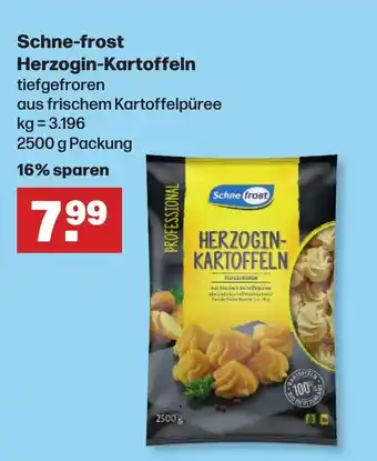 Handelshof Schne-frost Herzogin-Kartoffeln 2500 g Packung Angebot