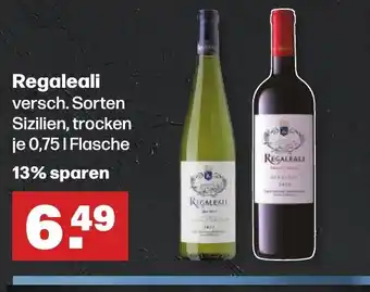 Handelshof Regaleali versch. Sorten Sizilien, trocken je 0,75 | Flasche Angebot