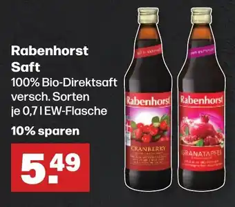 Handelshof Rabenhorst Saft je 0,7IEW-Flasche Angebot