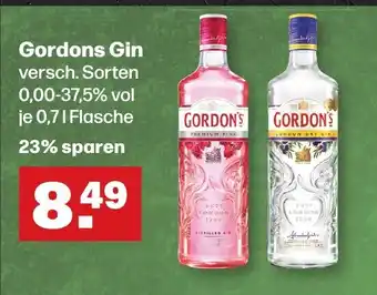 Handelshof Gordons Gin versch. Sorten 0,00-37,5% vol je 0,71 Flasche Angebot