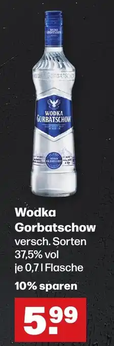 Handelshof Wodka Gorbatschow versch. Sorten 37,5% vol je 0,71 Flasche Angebot