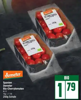 Edeka demeter Spanien Demeter Bio-Cherrytomaten 250g Schale Angebot