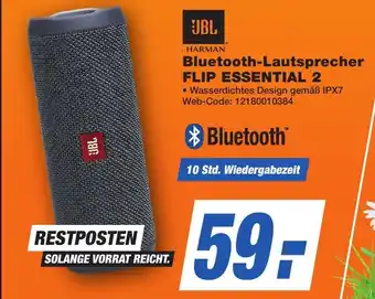 K+B Expert JBL Bluetooth-Lautsprecher FLIP ESSENTIAL 2 Angebot