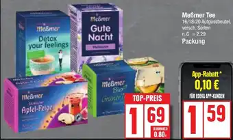 Edeka Meẞmer Tee Angebot