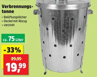 Thomas Philipps Verbrennungs- tonne Angebot