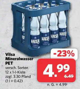 Combi VILSA Mineralwasser PET 12 x 1 l Kiste Angebot