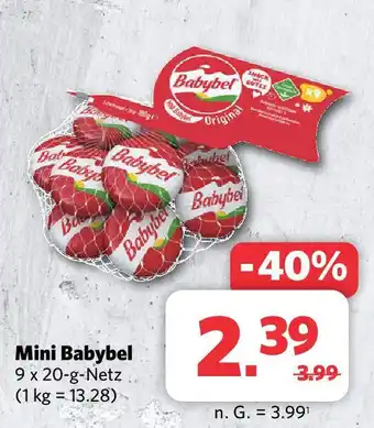 Combi Mini Babybel 9 x 20-g-Netz Angebot