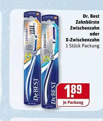 REWE Dr Best Zahnbürste Zwischenzahn Oder X-zwischenzahn Angebot