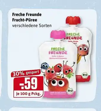 REWE Freche Freunde Frucht-püree Angebot