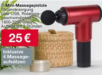 Woolworth Mini-Massagepistole Angebot