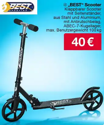 Woolworth BEST Scooter Angebot