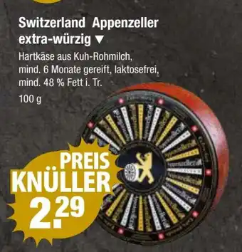 V Markt Switzerland Appenzeller extra-würzig 100 g Angebot