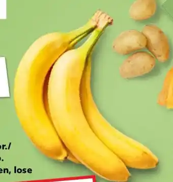 Kaufland Bananen, lose Angebot