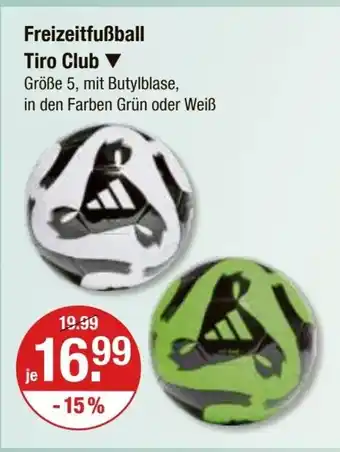 V Markt Freizeitfußball Tiro Club Angebot