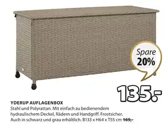 Jysk YDERUP AUFLAGENBOX Angebot