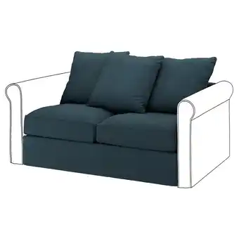 IKEA GrÖnlid Sitzelement 2, Hillared dunkelblau Angebot