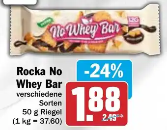 Hit Rocka No Whey Bar 50 g Riegel Angebot