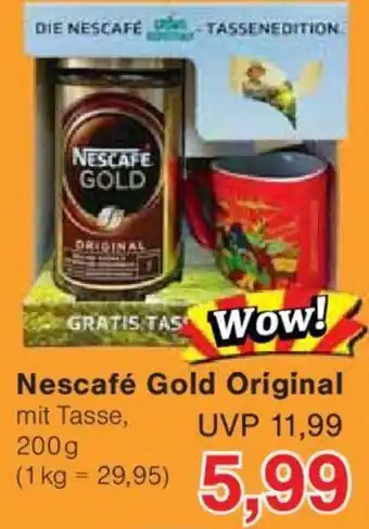 Jawoll Nescafé Gold Origina 200 gl Angebot