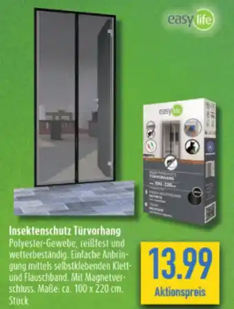 diska Insektenschutz Türvorhang Maße: ca. 100 x 220 cm. Stück Angebot