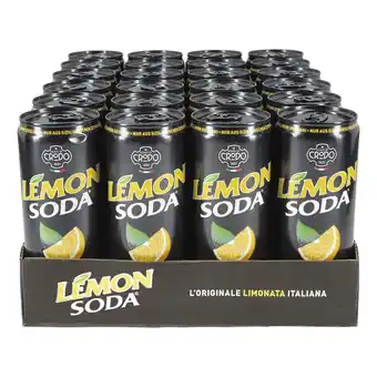 Netto Marken-Discount Lemon Soda 0,33 Liter Dose, 24er Pack Angebot