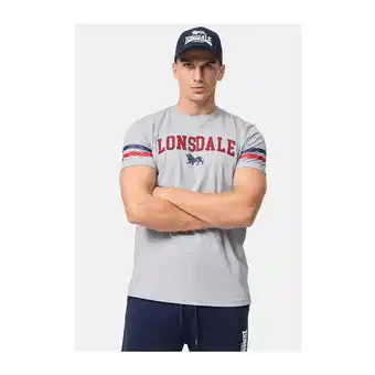 Netto Marken-Discount Lonsdale Herren T-Shirt normale Passform BUNNAGLANNA Angebot