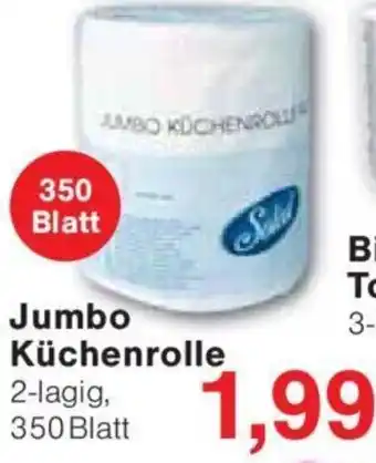 Jawoll Jumbo Küchenrolle 350 Blatt Angebot