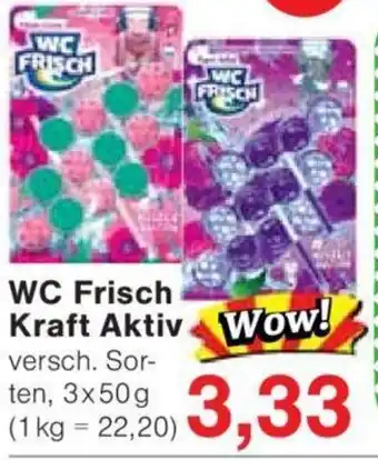 Jawoll WC Frisch Kraft Aktiv  3 x 50 g Angebot