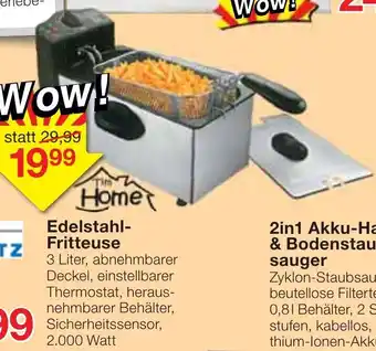 Jawoll Tim Home Edelstahl-Fritteuse 3L Angebot