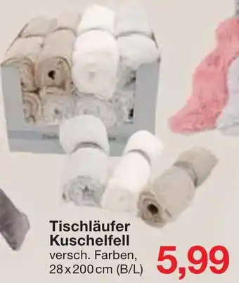 Jawoll Tischlaufer Kuschelfell Angebot