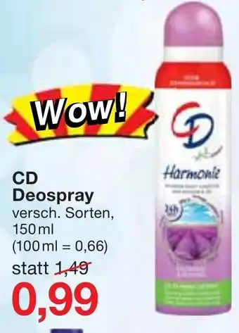 Jawoll CD Deospray 150ml Angebot