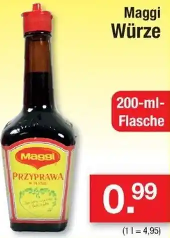 Zimmermann Maggi Würze 200 ml Flasche Angebot