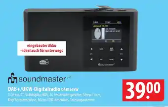 Famila Nord Ost soundmaster DAB+/UKW-Digitalradio DAB165SW Angebot