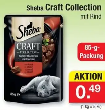 Zimmermann Sheba Craft Collection 85 g Packung Angebot