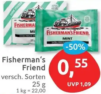 Budni Fisherman's Friend 25 g Angebot