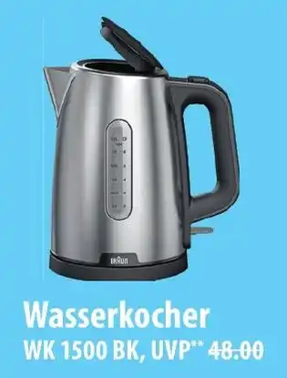 Famila Nord Ost BRAUN Wasserkocher WK 1500 BK Angebot
