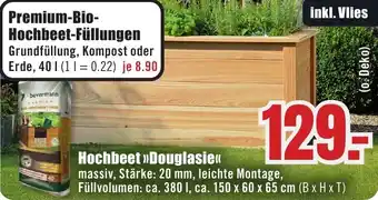 B1 Discount Baumarkt Hochbeet Douglasie Angebot