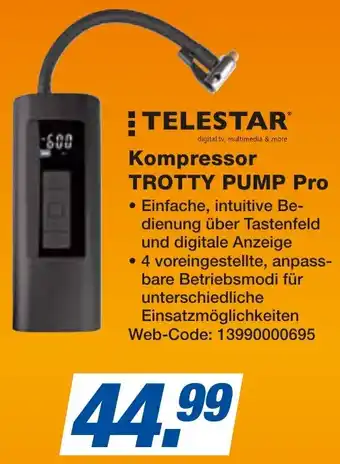 expert Techno Land TELESTAR Kompressor TROTTY PUMP Pro Angebot