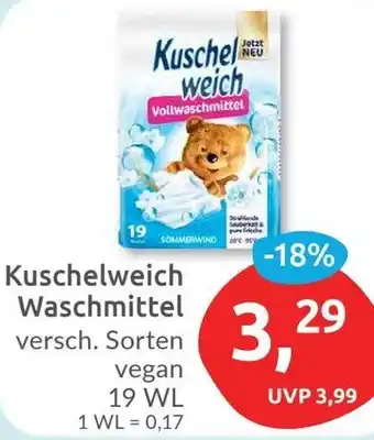 Budni Kuschelweich Waschmittel 19 WL Angebot